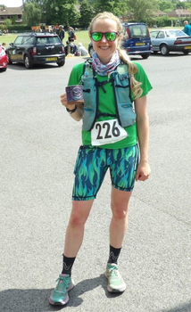 This photo is of Rosie Davies. It was taken by Compton Harriers