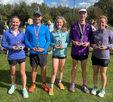 This photo is of winners from Thame Runners. It was taken by Thame Runners