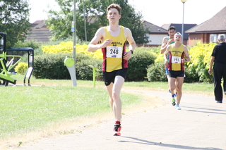 example of a race photo